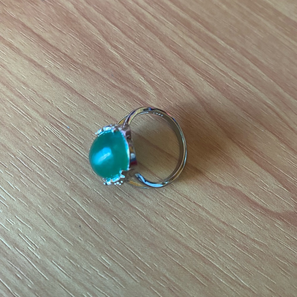 Natural Onyx Agate Stone Ring
